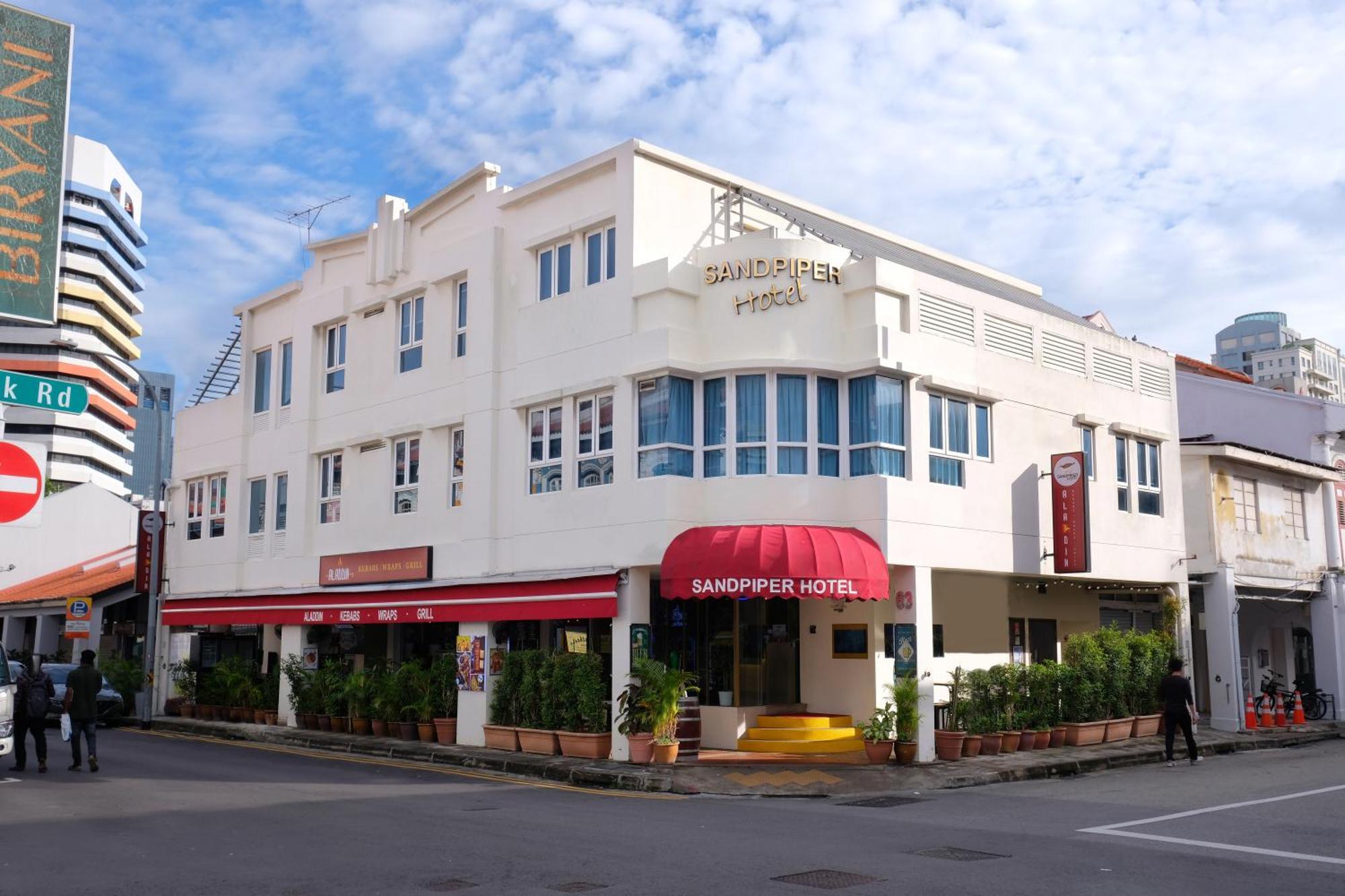 Single Sharing Room And Short Hours Stay At Sandpiper Hotel 新加坡 外观 照片